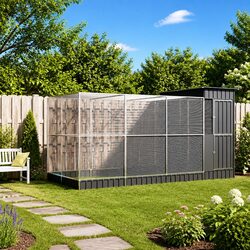 Elevate Your Outdoor Space with This Spacious Aviary