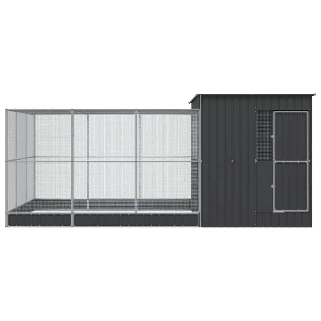 Aviary 497x303x216 cm Steel Frame Extension Outdoor Bird Cage