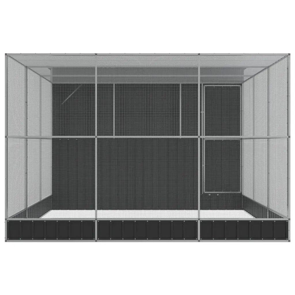 Aviary 497x303x216 cm Steel Frame Extension Outdoor Bird Cage