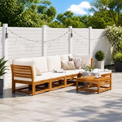 Transform Your Outdoor Space with This 6-Piece Sofa Set
