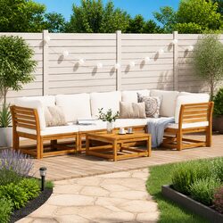Enhance Your Outdoor Living with This 6-Piece Lounge Set