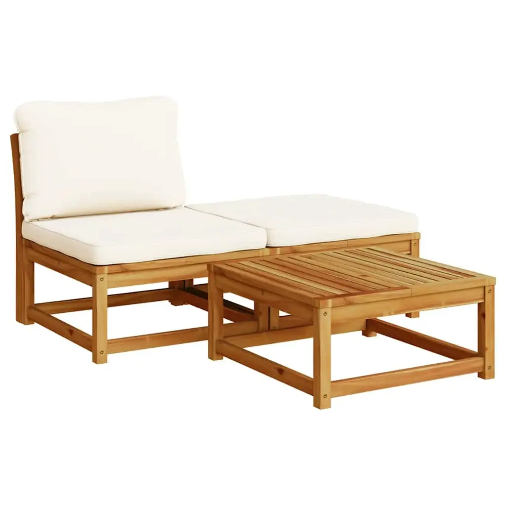 8 Piece Garden Lounge Set with Cushions Outdoor Sofa Set Modular Patio Seating