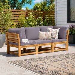 Enhance Your Outdoor Space with 3-Piece Lounge Set