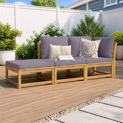 Elevate Your Outdoor Experience with This 3-Piece Lounge Set
