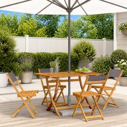 Enhance Your Outdoor Space with Folding Garden Chairs Set