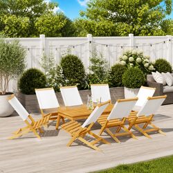 Elevate Your Outdoor Space with 8 Folding Garden Chairs
