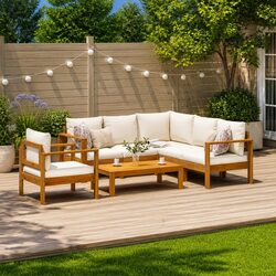 Transform Your Outdoor Space with a 5-Piece Sofa Set
