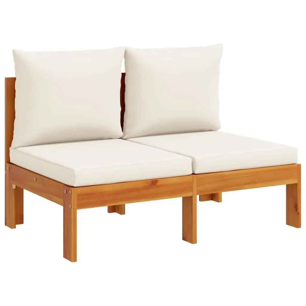 Garden Sofa Set 5 Piece Outdoor Furniture with Cushions Wood Patio Lounge