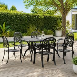 Enhance Your Outdoor Space with 7 Piece Dining Set