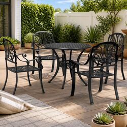 Elevate Your Outdoor Space with This 5-Piece Dining Set