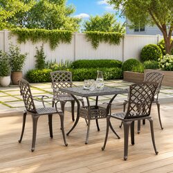 Transform Your Outdoor Space with a 5-Piece Dining Set
