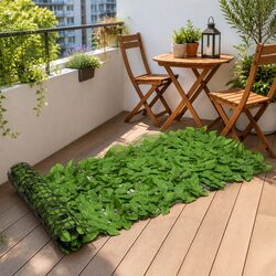 Enhance Your Outdoor Space with a Green Leaves Privacy Screen