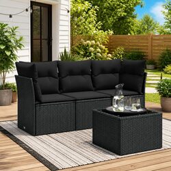 Enhance Your Outdoor Space with a 4 Piece Sofa Set