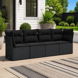 Elevate Your Outdoor Space with 4 Piece Garden Sofa Set