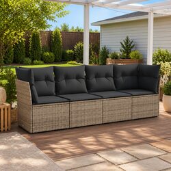 Enhance Your Outdoor Living with This 4-Piece Sofa Set