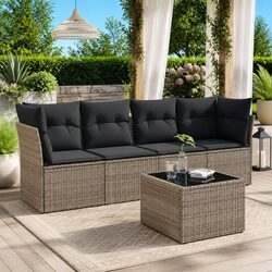 Enhance Your Outdoor Space with This 5-Piece Sofa Set