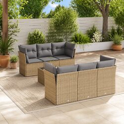 Elevate Your Outdoor Space with This 7 Piece Sofa Set