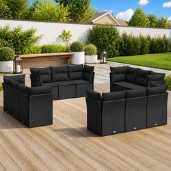 Transform Your Outdoor Space with a 12-Piece Sofa Set