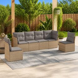 Enhance Your Outdoor Space with a 6-Piece Sofa Set