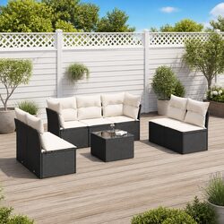 Transform Your Outdoor Space with an 8 Piece Garden Sofa Set