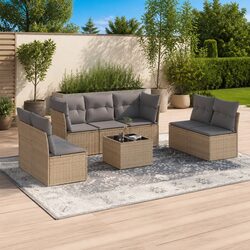 Transform Your Outdoor Space with this 8 Piece Sofa Set