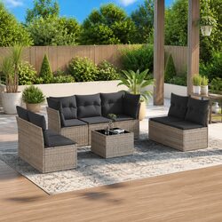 Transform Your Outdoor Space with 8 Piece Garden Sofa Set