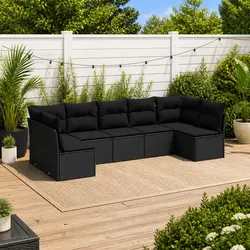 Transform Your Outdoor Space with 7 Piece Sofa Set