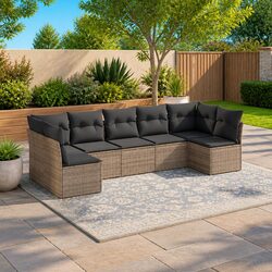 Enhance Your Outdoor Living with a 7-Piece Sofa Set