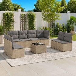 Transform Your Patio with a 9-Piece Sofa Set