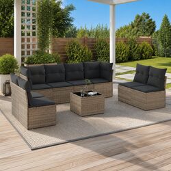 Enhance Your Outdoor Space with a 9-Piece Sofa Set