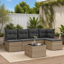 Transform Your Outdoor Space with a 6 Piece Sofa Set
