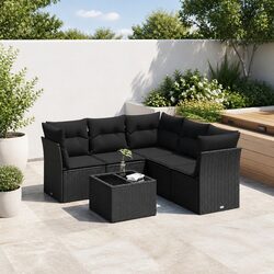 Enhance Your Outdoor Space with 6 Piece Sofa Set