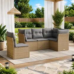 Enhance Your Outdoor Space with This 5 Piece Sofa Set