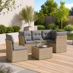 Elevate Your Outdoor Space with This 6-Piece Sofa Set