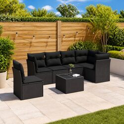 Enhance Your Outdoor Space with 7 Piece Garden Sofa Set