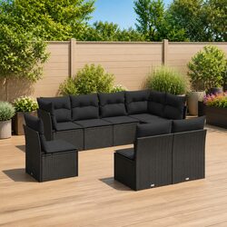 Stylish 8 Piece Outdoor Furniture Garden Sofa Set