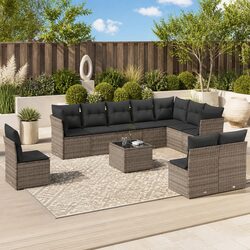 Elevate Your Outdoor Living with 11 Piece Sofa Set
