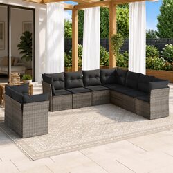 Transform Your Outdoor Space with a 9 Piece Garden Sofa Set