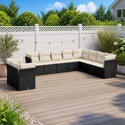 Enhance Your Outdoor Space with This 10 Piece Sofa Set