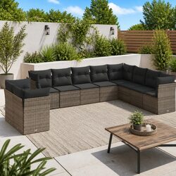 Elevate Your Outdoor Space with This 10-Piece Sofa Set