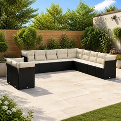 Enhance Your Outdoor Living with This 11 Piece Sofa Set
