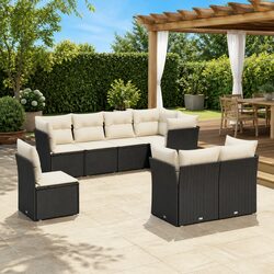Transform Your Patio with This 8-Piece Garden Sofa Set