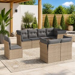 Elevate Your Outdoor Space with an 8-Piece Sofa Set