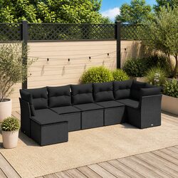 Enhance Your Outdoor Living with 7 Piece Garden Sofa Set