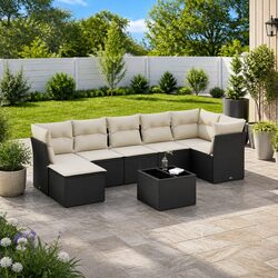 Enhance Your Outdoor Space with This 8-Piece Sofa Set