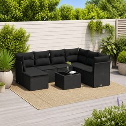 Inviting 8 Piece Outdoor Sofa Set for Your Patio