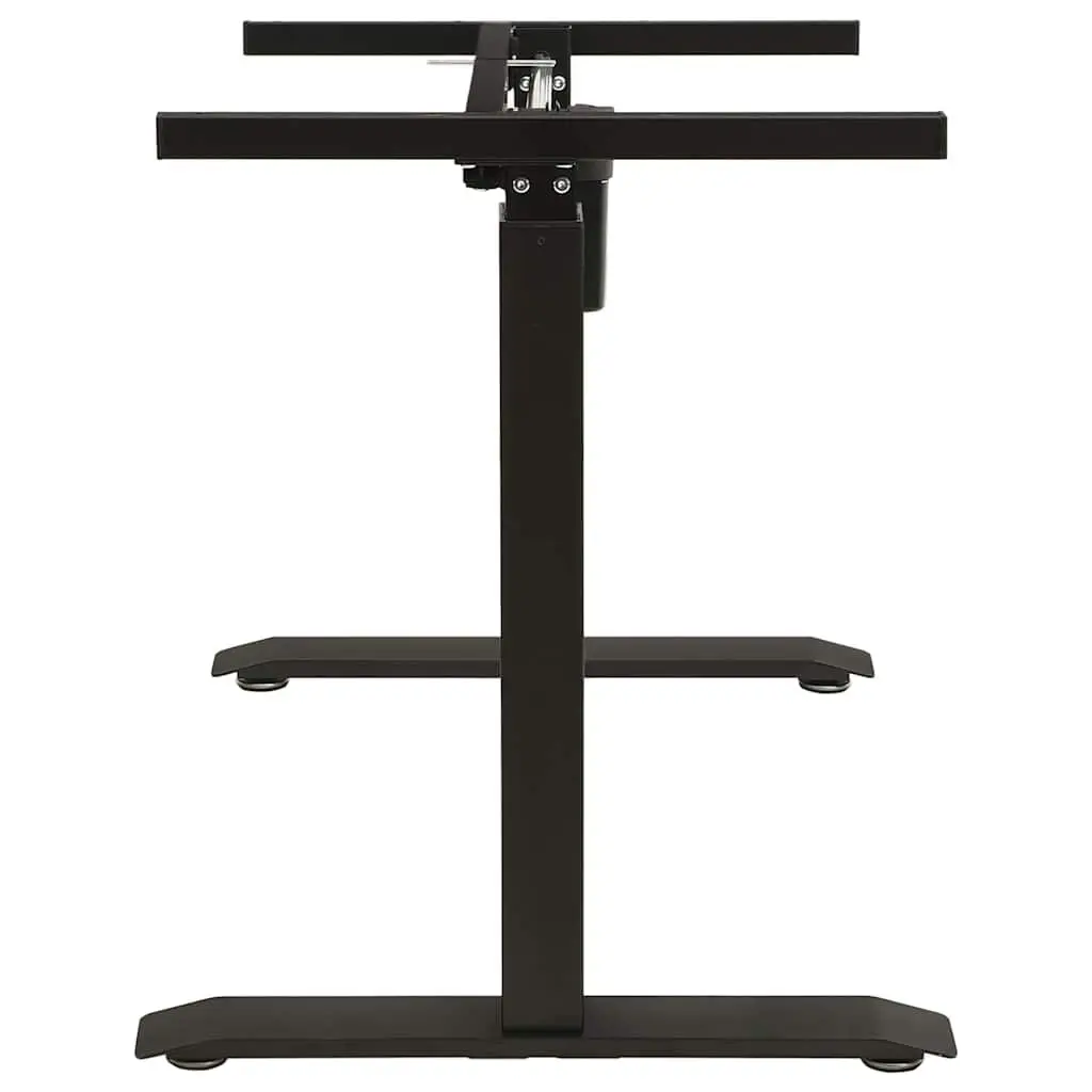 Electric Motorised Standing Desk Frame Height Adjustable Black Workstation