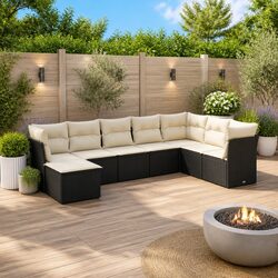 Enhance Your Outdoor Space with a Black Sofa Set