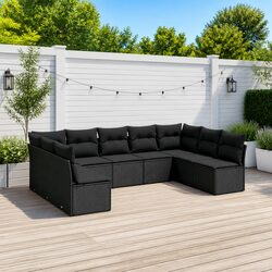 Enhance Your Outdoor Space with a 9-Piece Sofa Set