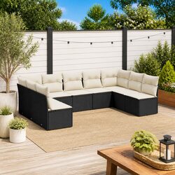 Enhance Your Outdoor Space with Our 9 Piece Garden Sofa Set